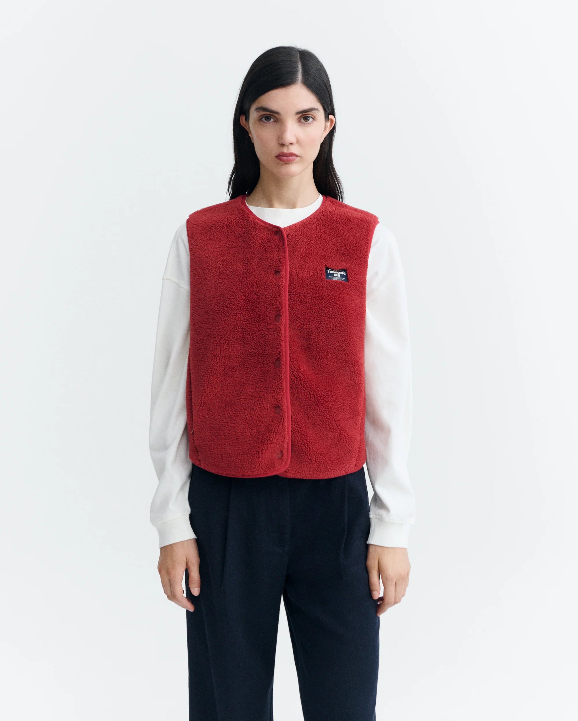 pale red jay vest