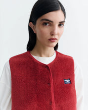 pale red jay vest