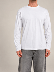 loose fit longsleeve bright white