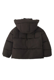 zonza puffer jacket black olive