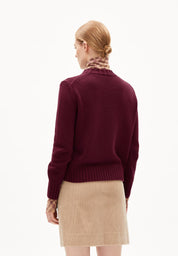 pullover amaliaas eren cotton cranberry juice