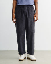 cord wide pant washed anthracite