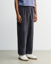 cord wide pant washed anthracite