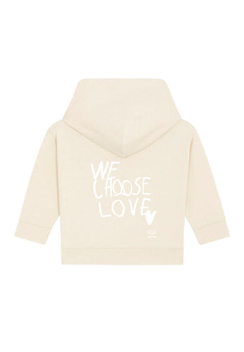 kleinkind hoodie we choose love