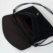 cute clutch suede navy