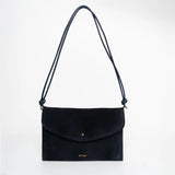 cute clutch suede navy