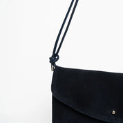 cute clutch suede navy
