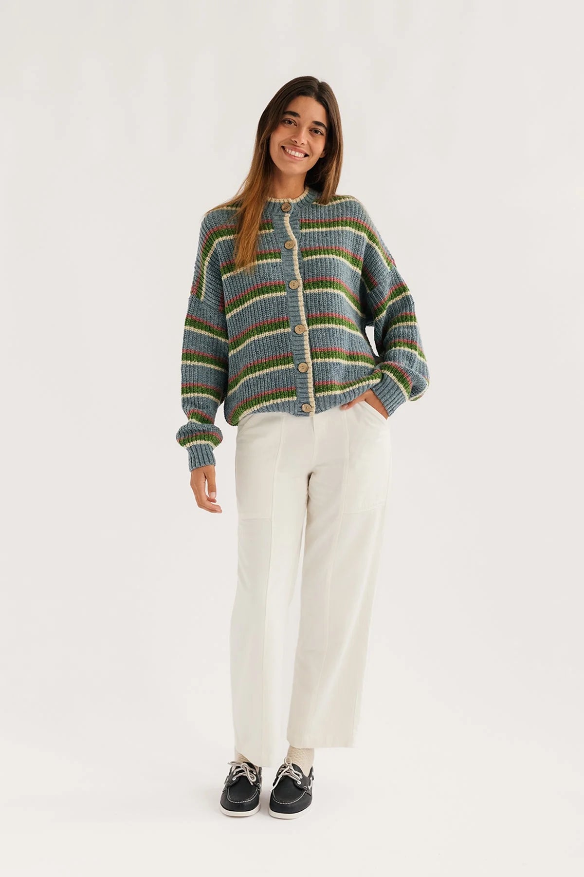 pullover dollymount blue stripes