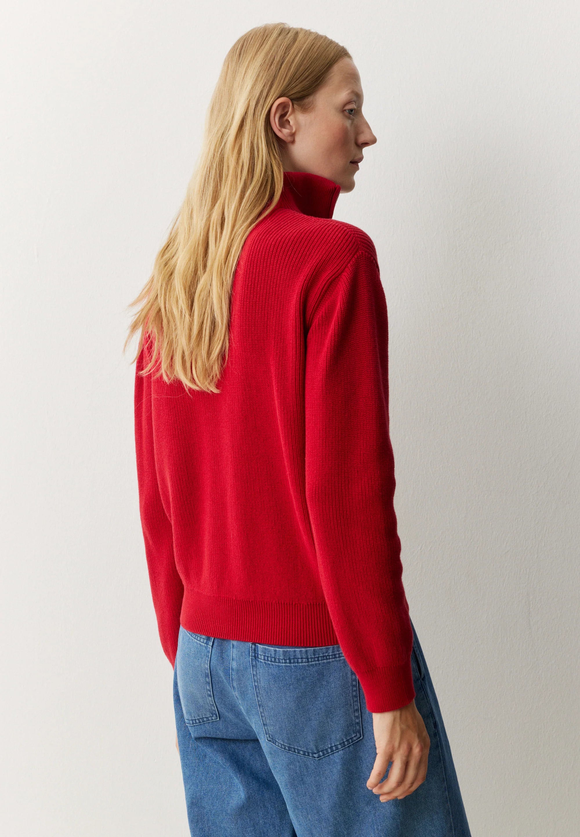 pullover nigella signal red