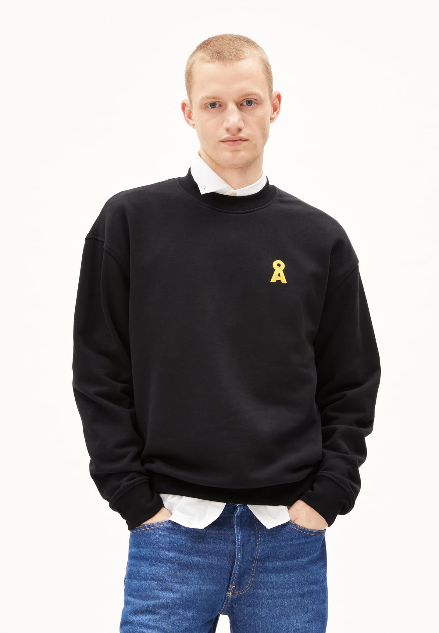 pullover emaal crewneck iconic Å black