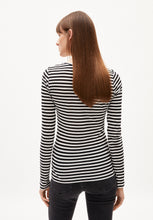 Lade das Bild in den Galerie-Viewer, longsleeve enriccaa stripes black-off white