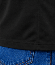 heavy tee jet black