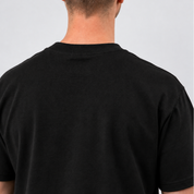 heavy tee jet black