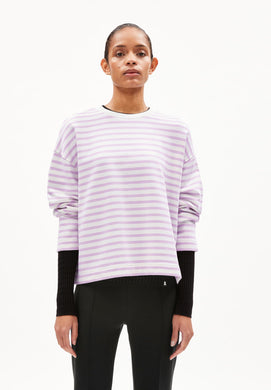 pullover frankaa maarlen stripe lavender light-undyed