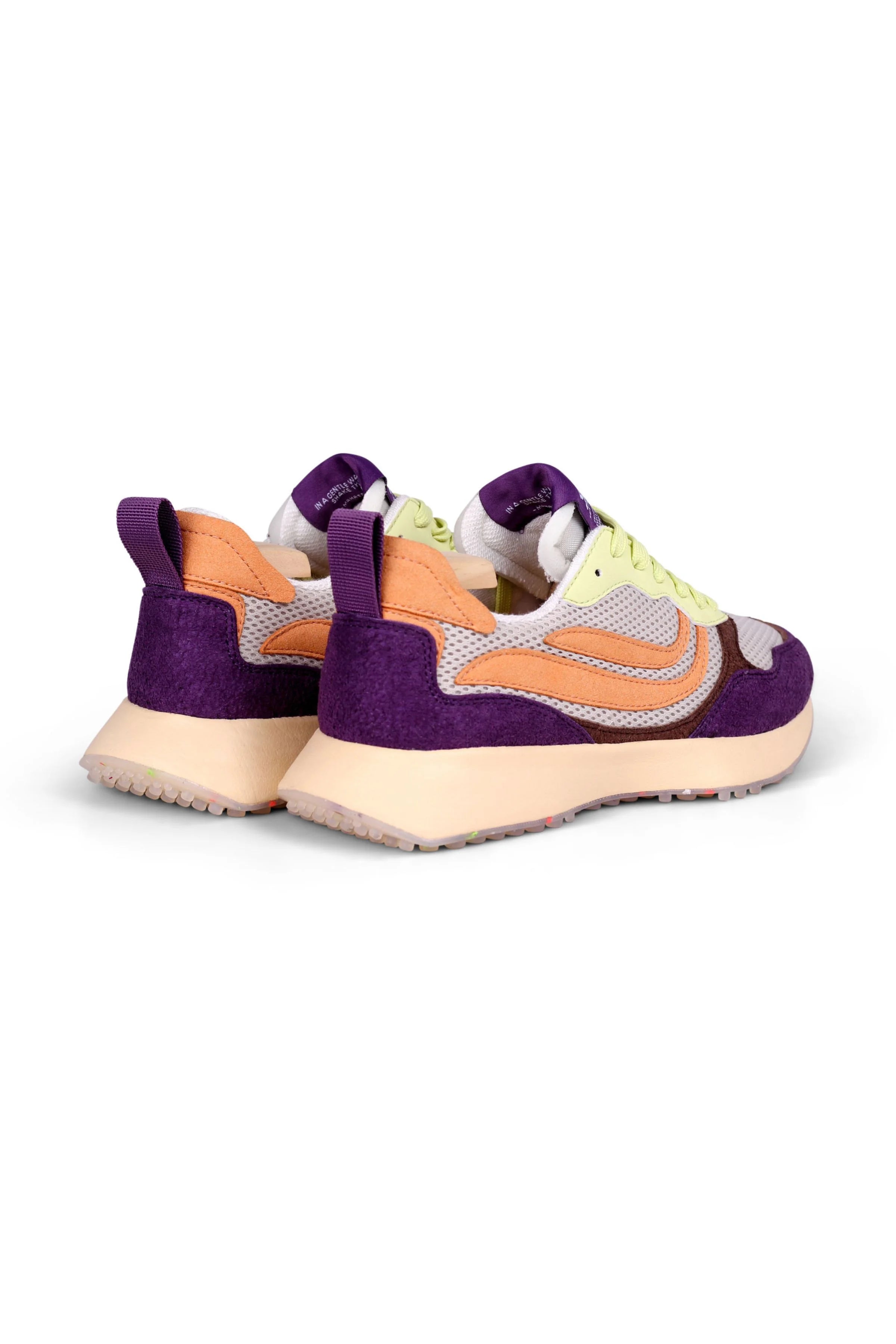 sneaker g-marathon multi mesh hairy lime/amethyst/apricot