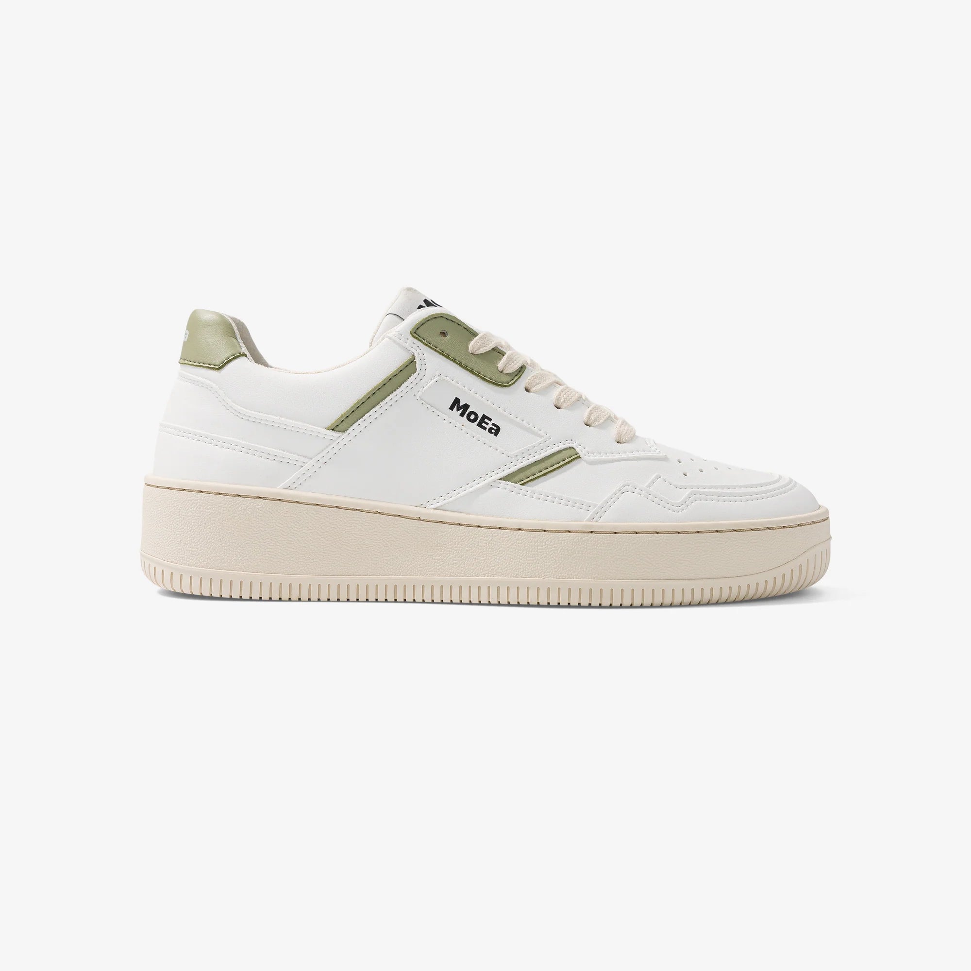 veganer sneaker GEN1 white & aloe