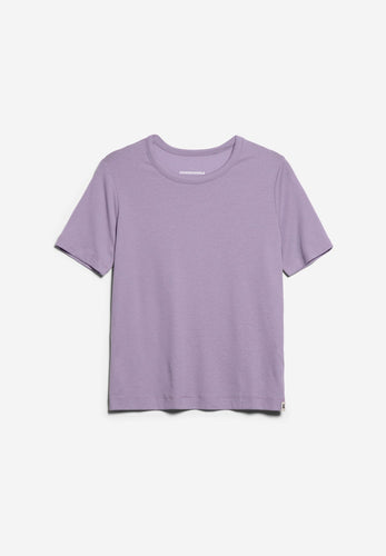 t-shirt genevraa light purple stone