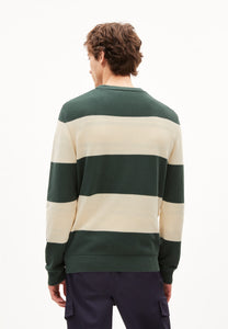 sweater graanio boreal green-oatmilk