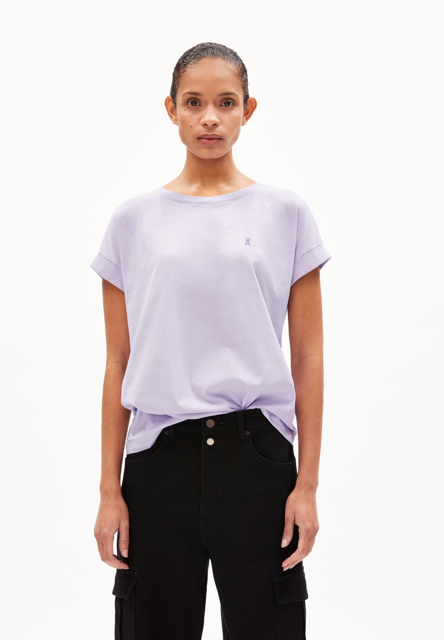 t-shirt idaara lavender light
