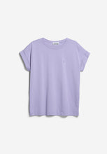 Load image into Gallery viewer, idaara light purple stone t-shirt