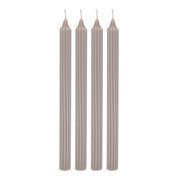 stabkerzen grau im 4er set