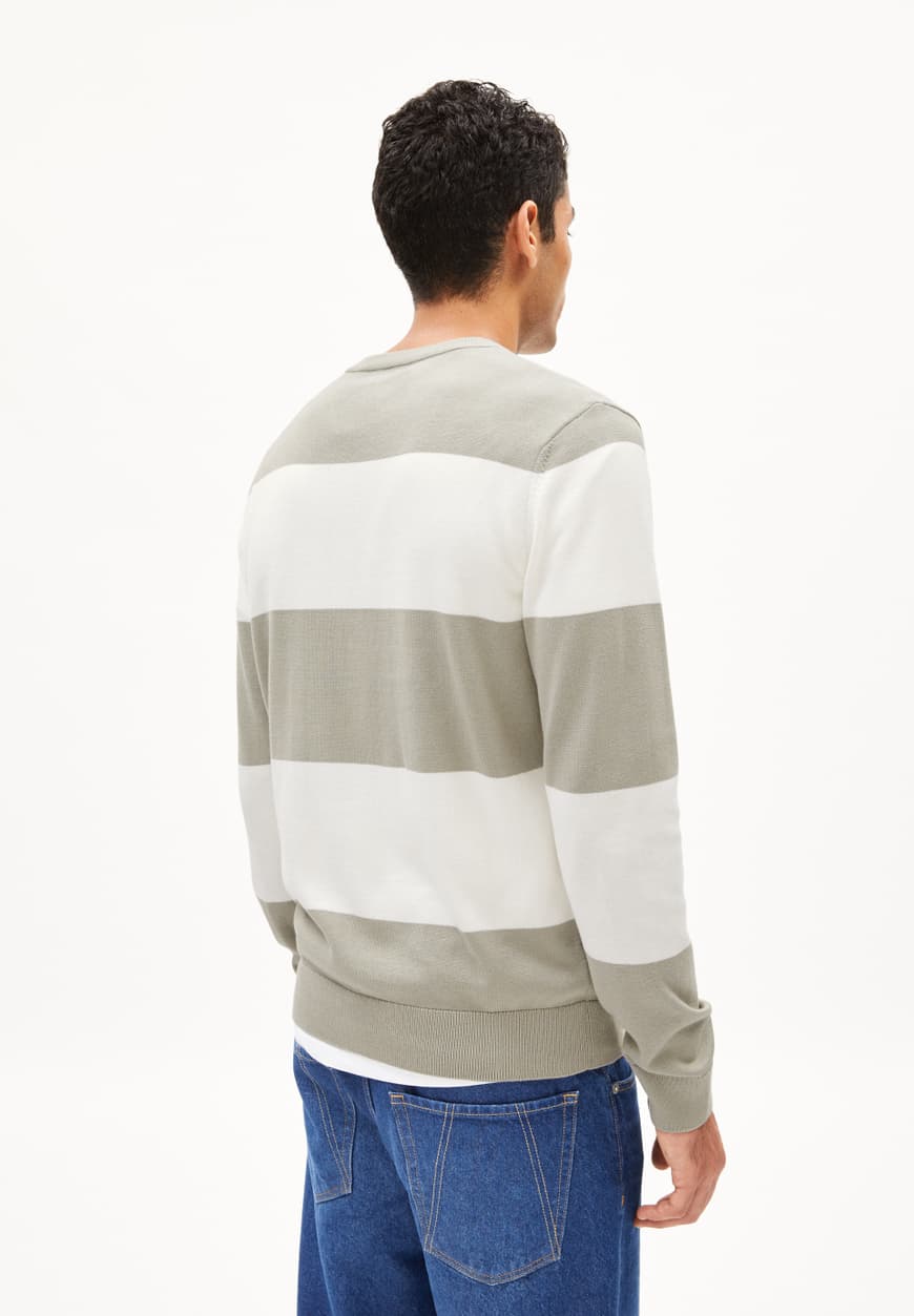 loukaa stripes seagreen-light oatmilk