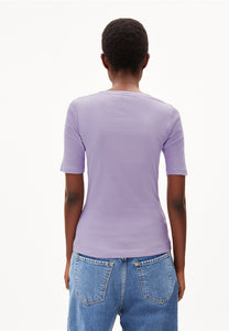 t-shirt maaia violaa light purple stone