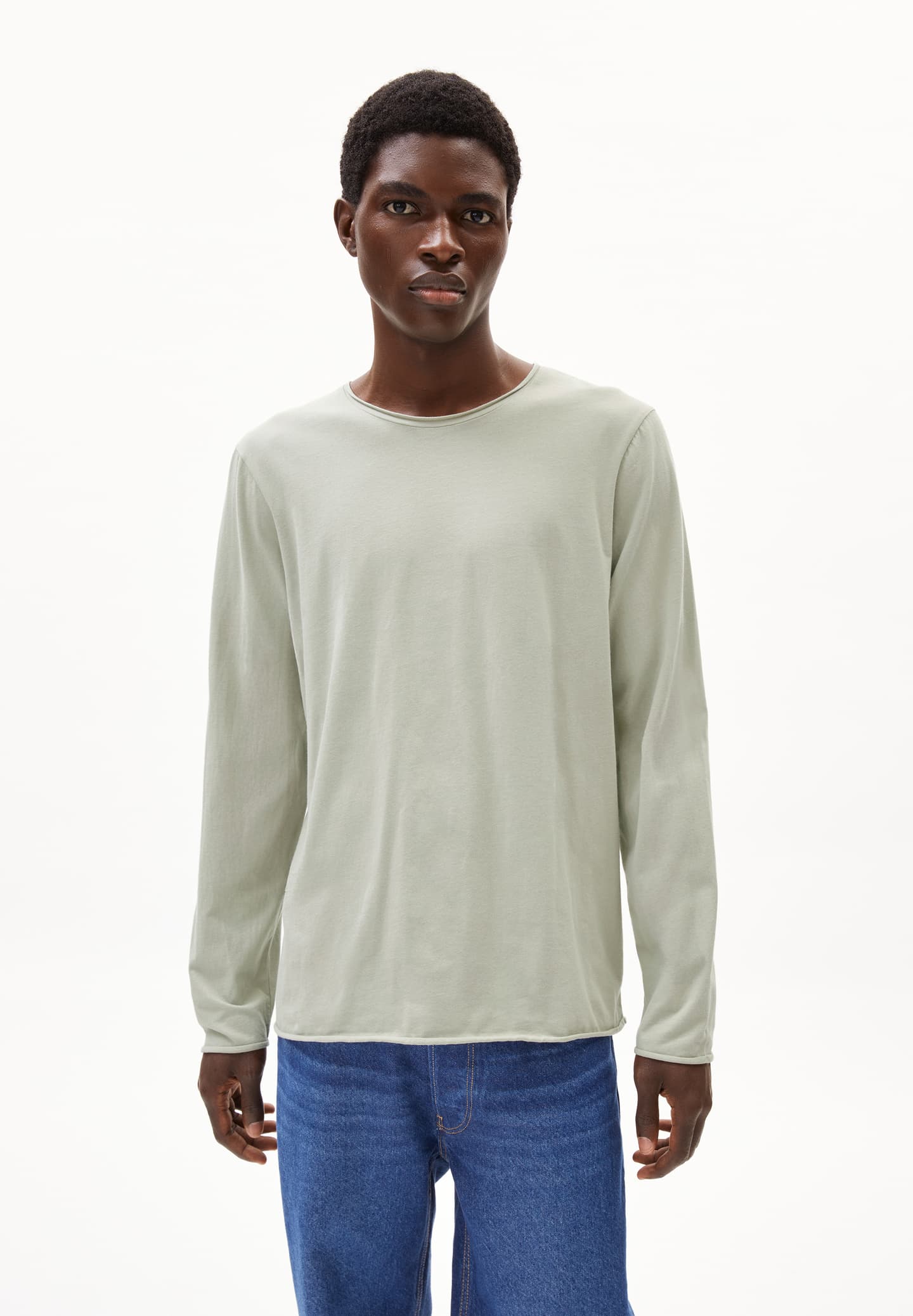 t-shirt maarkos brushed seagreen