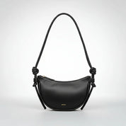 mini half moon nappa black