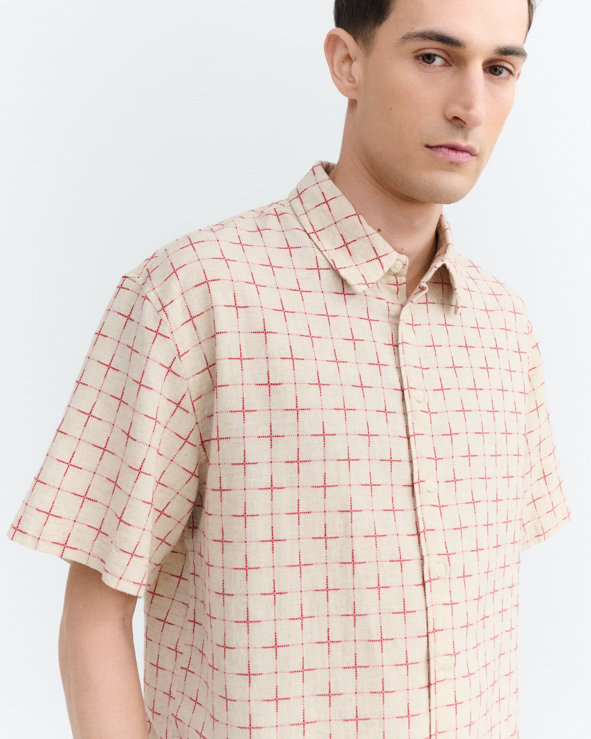 lattice kurtis shirt multicolor