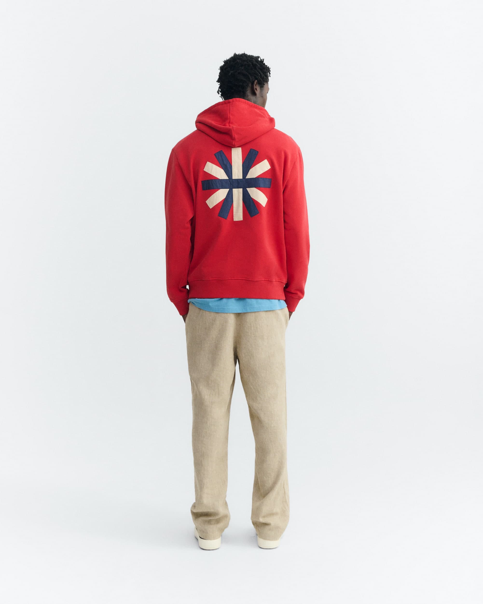 sunny clavel simon sweatshirt red