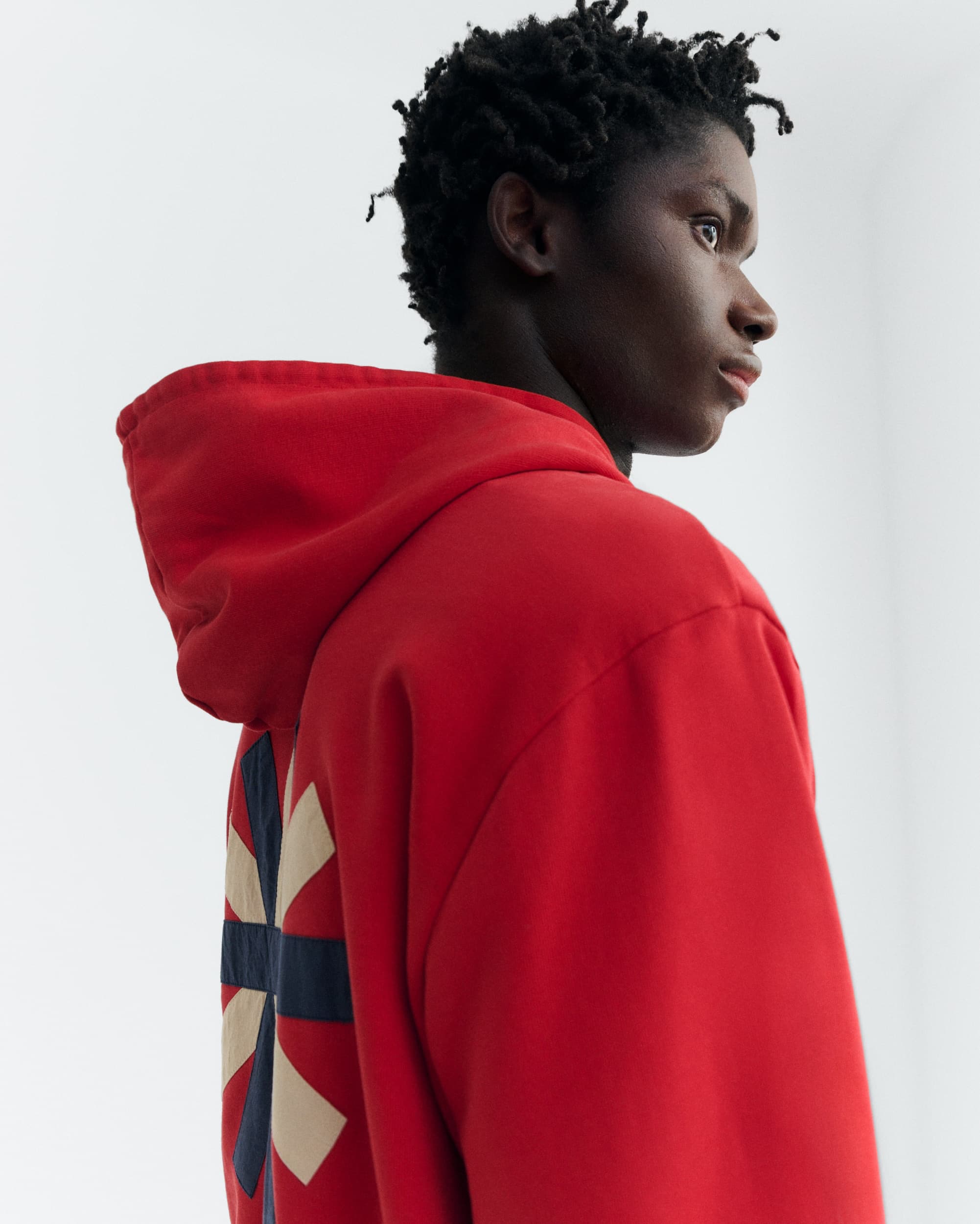 sunny clavel simon sweatshirt red