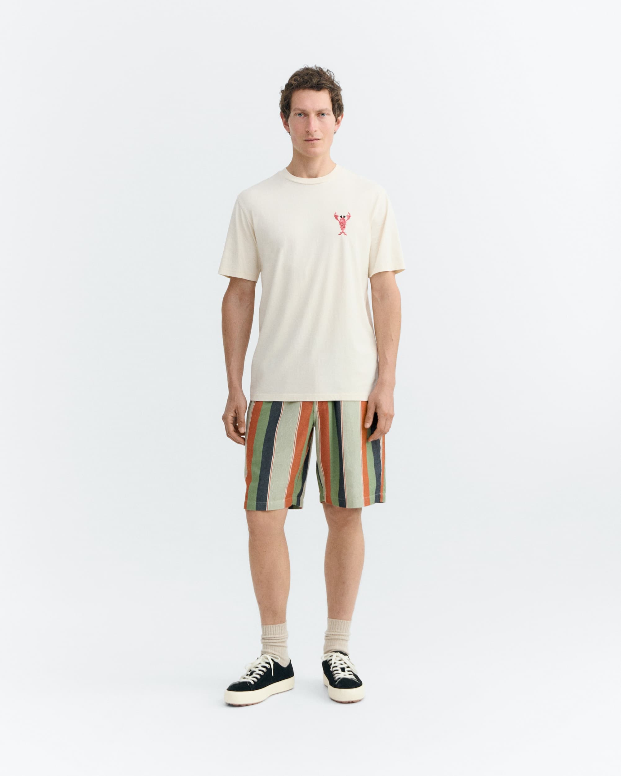 lobster pannacota zach tee ecru