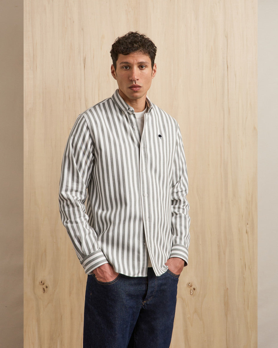 IVOY Shirt Woven KAK36 gestreift