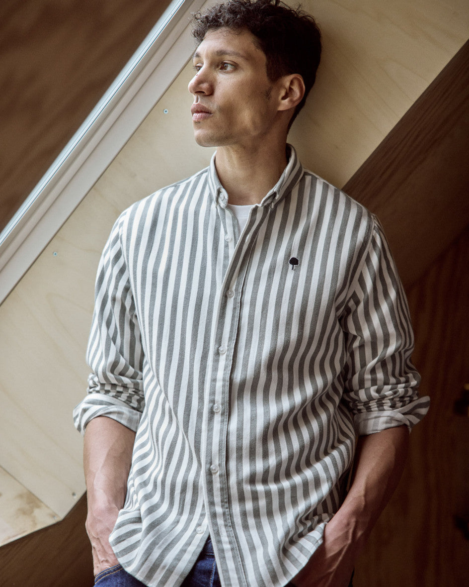 IVOY Shirt Woven KAK36 gestreift