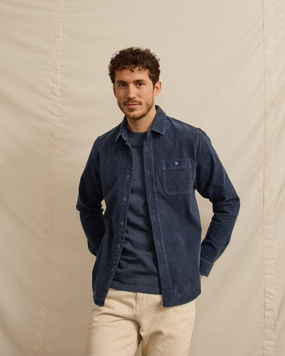 ONCA shirt woven NAV00