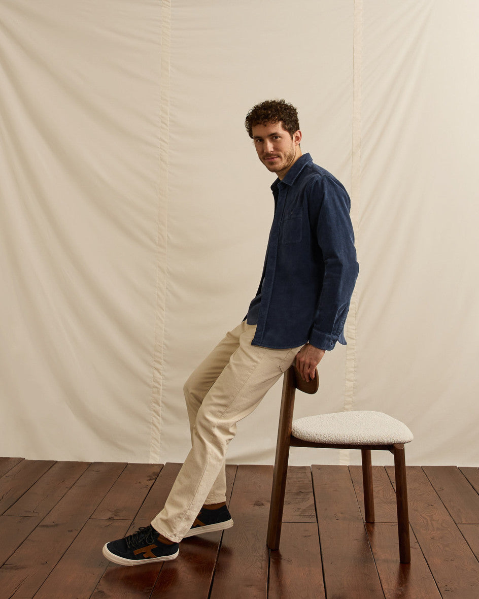 ONCA shirt woven NAV00