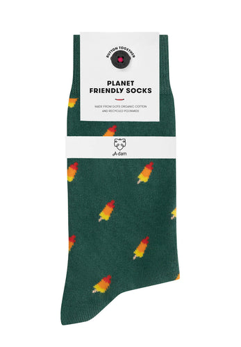 green rockets socks