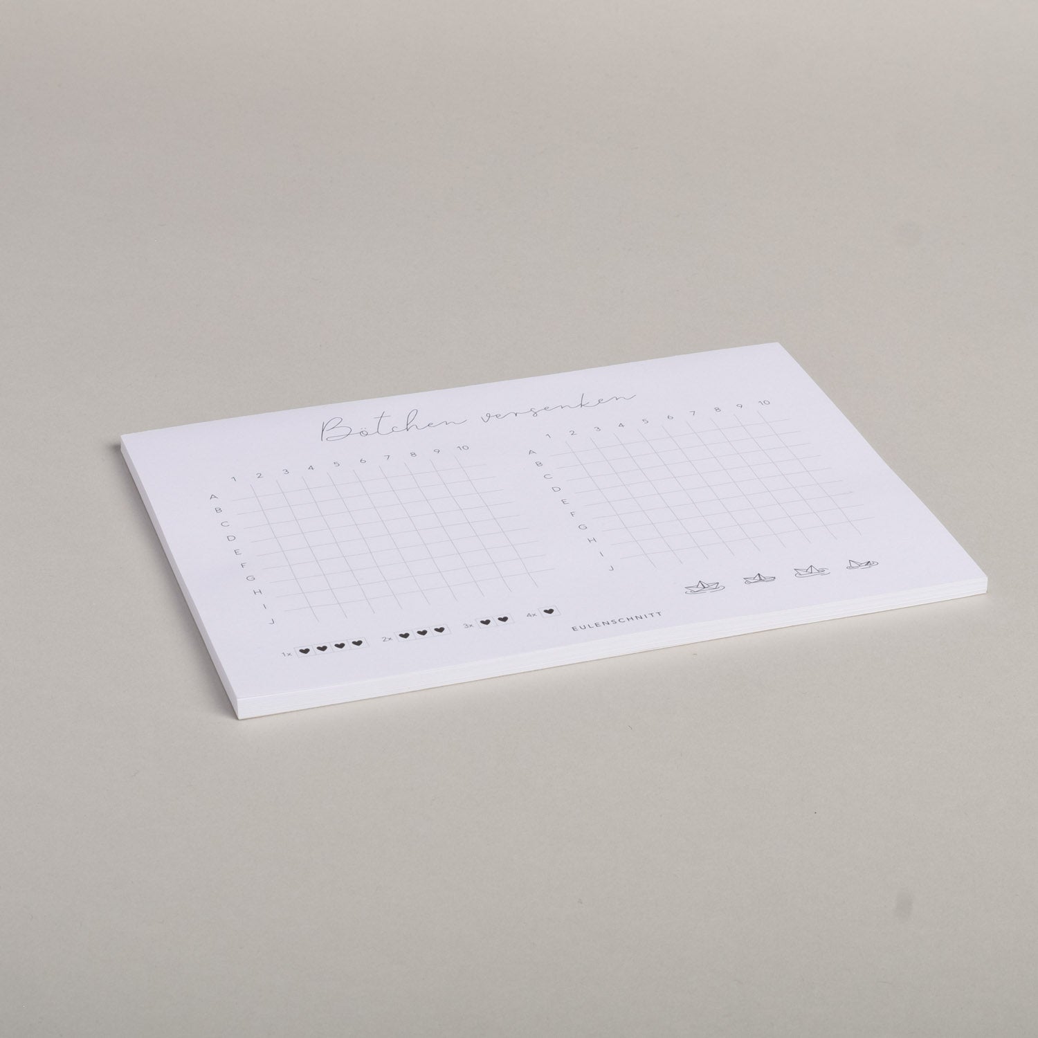 block bötchen versenken