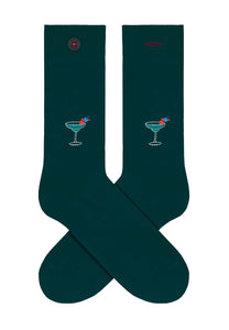 space cocktail socks