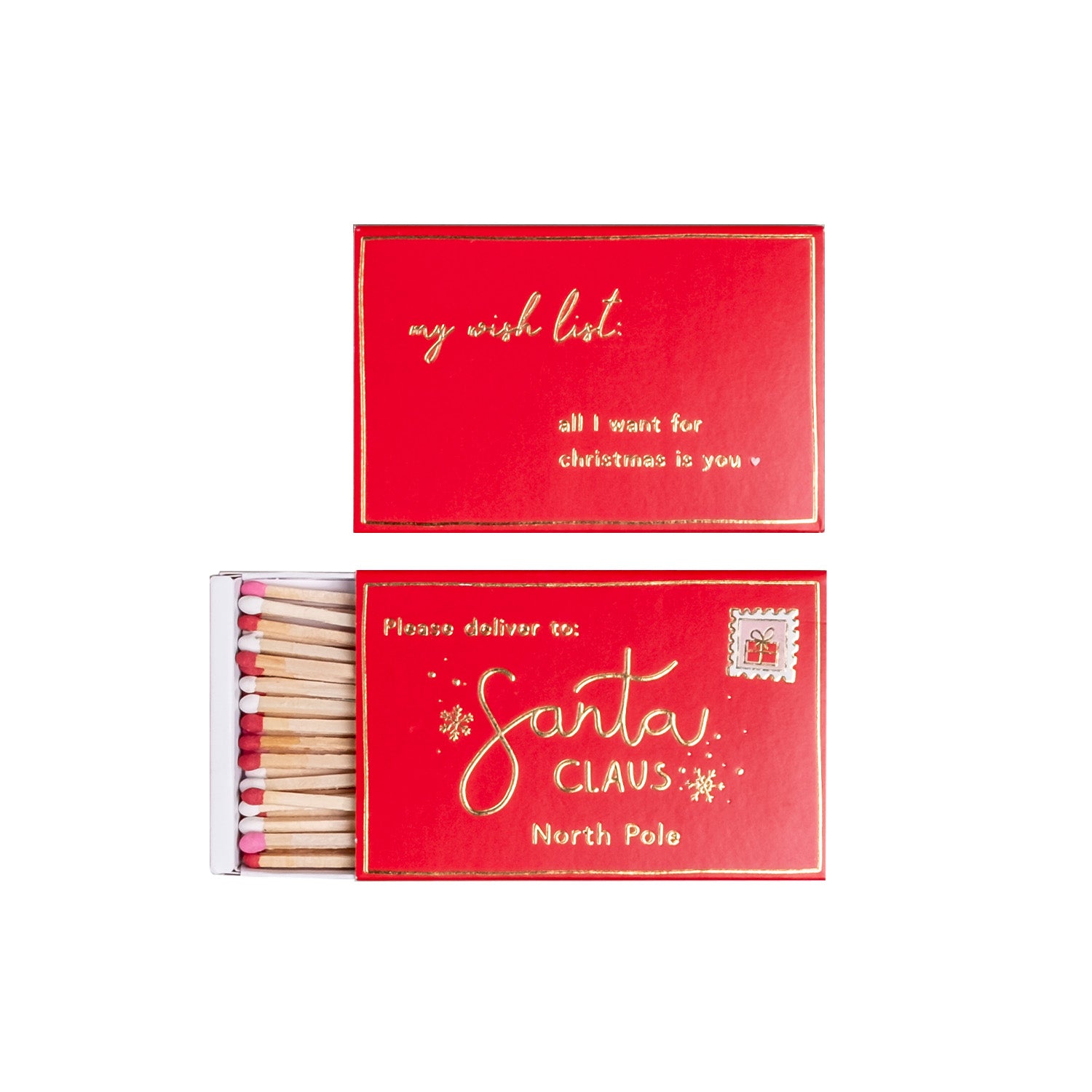 streichhölzer santa claus