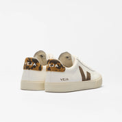 sneaker campo leather white camel-wild country