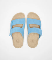 sandale etna suede soft aqua almond