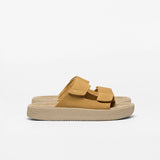 sandale etna suede ocre almond