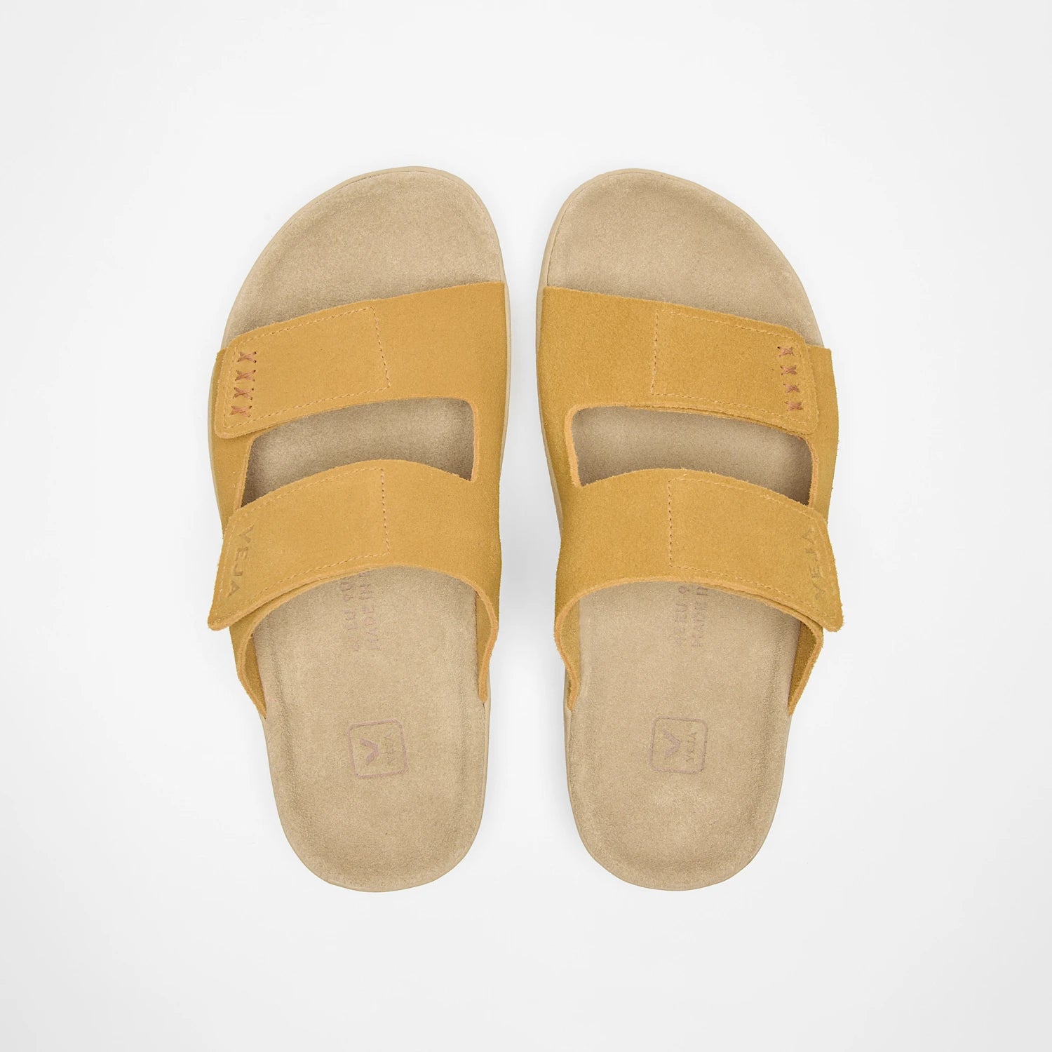 sandale etna suede ocre almond