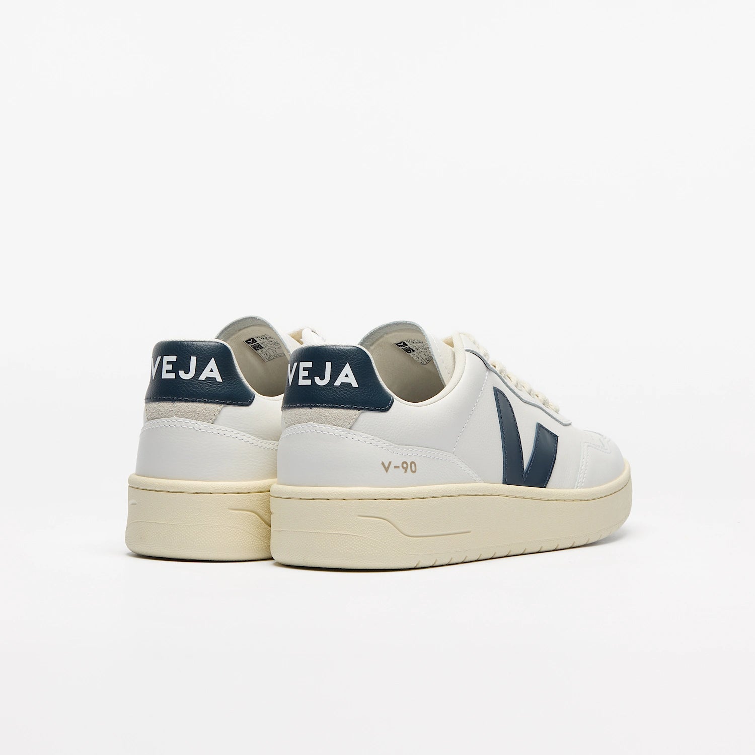 sneaker v-90 o.t. leather extra-white nautico