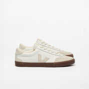 sneaker volley o.t. leather white natural bark