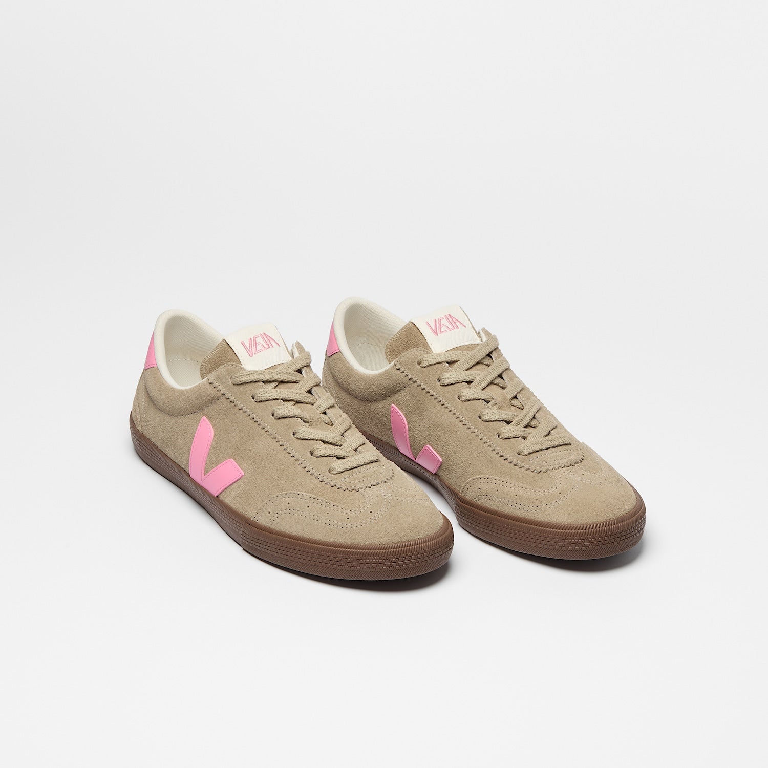 sneaker volley suede taupe malibu bark