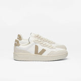 sneaker v-90 o.t. leather white taupe