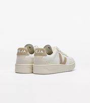 sneaker v-90 o.t. leather white taupe